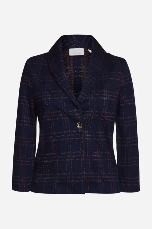 Blazer Mit Karomuster