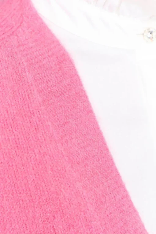 Cardigan Aus Weicher Wollmischung