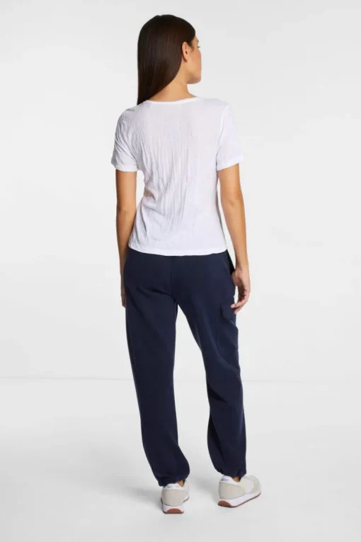 Crinkle-T-Shirt
