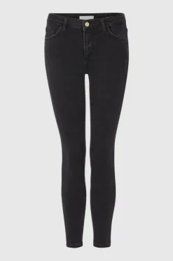 Denim In Satin-Stretch