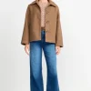 Jacke Mit Breitem Umlegekragen