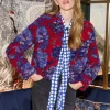 Jacke Mit Floralem Muster