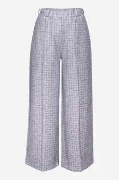 Karierte Culotte Aus Wollmix