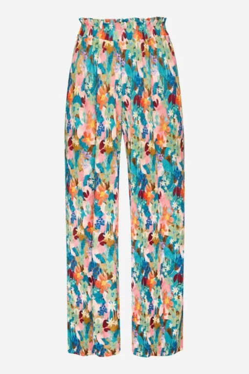 Leichte Culotte In Crinkle-Optik