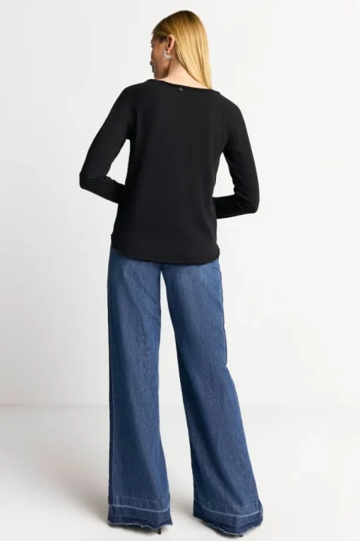 Longsleeve Aus Baumwolle