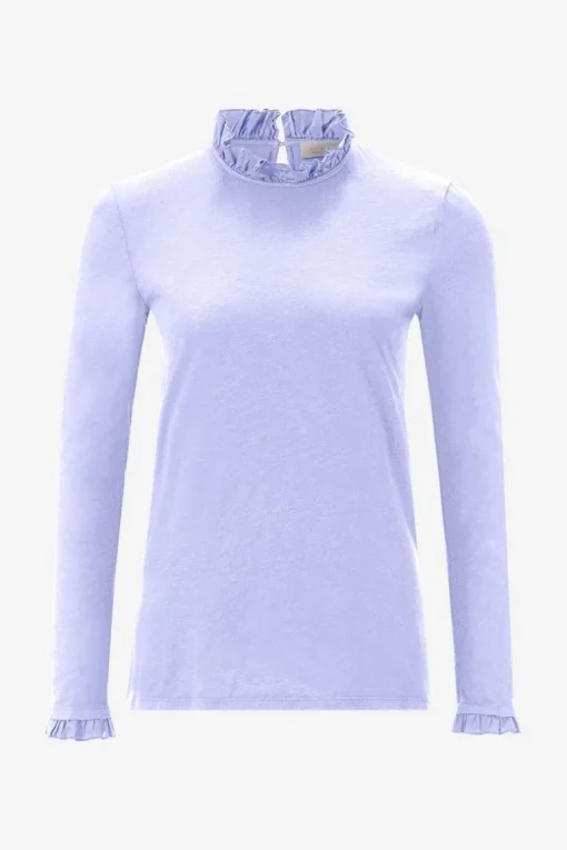 Longsleeve Mit Frill-Kragen