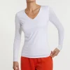 Longsleeve Mit V-Neck