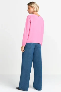 Nahtloser Feinstrickpullover