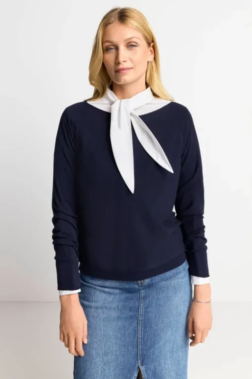 Nahtloser Strickpullover