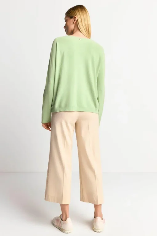 Nahtloser Strickpullover