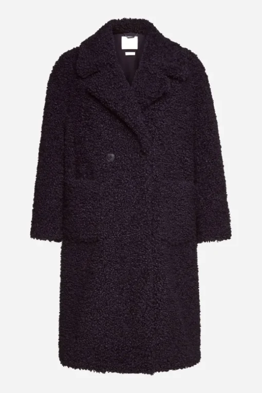 Oversized-Mantel Aus Teddyfell