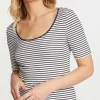 Rib-Shirt Aus Baumwolle