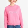 Statement-Sweater Mit Raglanärmeln