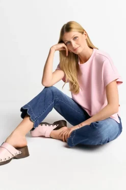 T-Shirt Aus Supersoftem Jersey