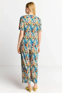 T-Shirt In Crinkle-Optik