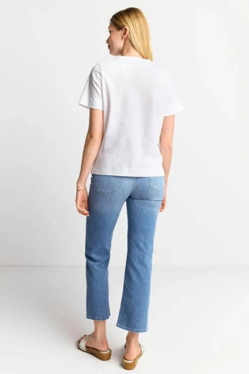 T-Shirt Mit Illustrations-Print