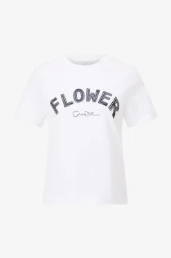 T-Shirt Mit Strassverzierung